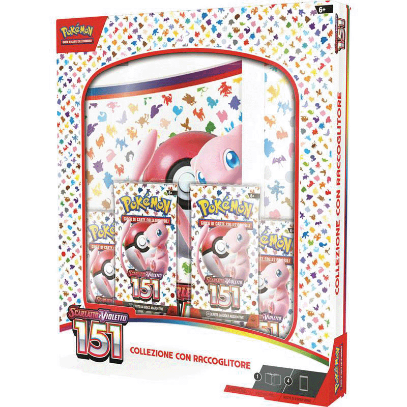 Pokémon Scarlatto & Violetto 151 - Collezione con raccoglitore (ITA) Immagine principale del prodotto