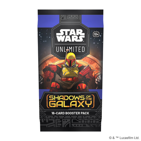 Star Wars: Unlimited - Shadows of the Galaxy - Display da 24 Buste (ENG)