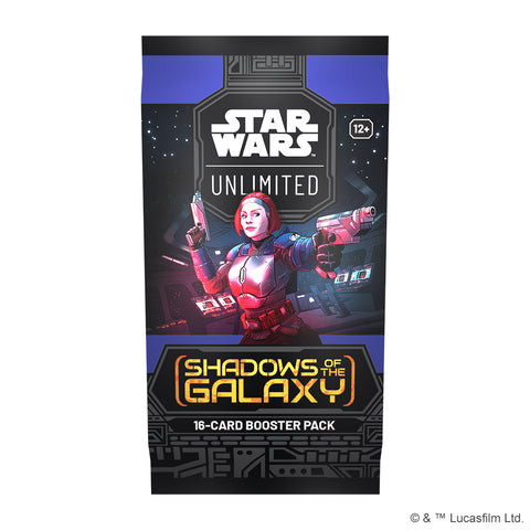 Star Wars: Unlimited - Shadows of the Galaxy - Display da 24 Buste (ENG)