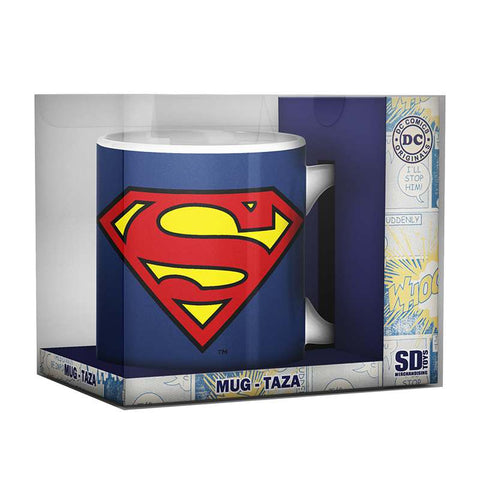 Superman logo ceramic mug