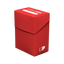 Deck Box in plastica Rosso 80+ Ultra PRO
