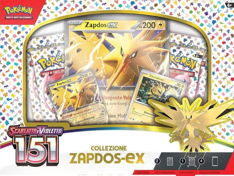 Carte Pokémon - Scarlatto & Violetto 151 Collezione Zapdos-ex  - ITA