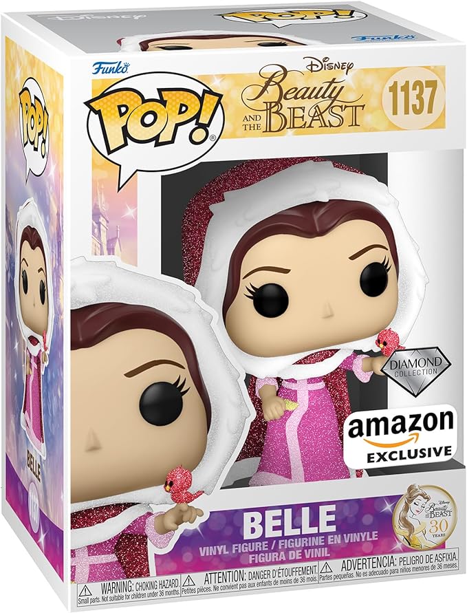 Funko Pop! Disney: Beauty And The Beast - Winter Belle - Diamond Glitter