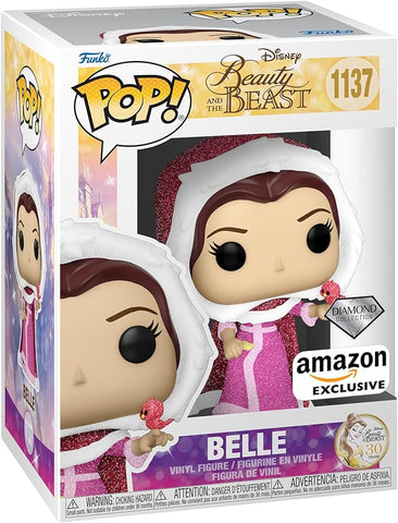 Funko Pop! Disney: Beauty And The Beast - Winter Belle - Diamond Glitter