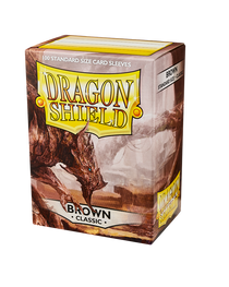 Bustine Protettive Dragon Shield - Brown - Classic Sleeves - Standard Size