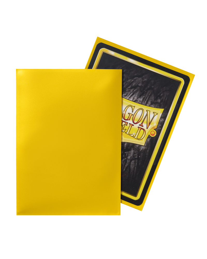 Bustine Protettive Dragon Shield - Yellow - Classic Sleeves - Standard Size