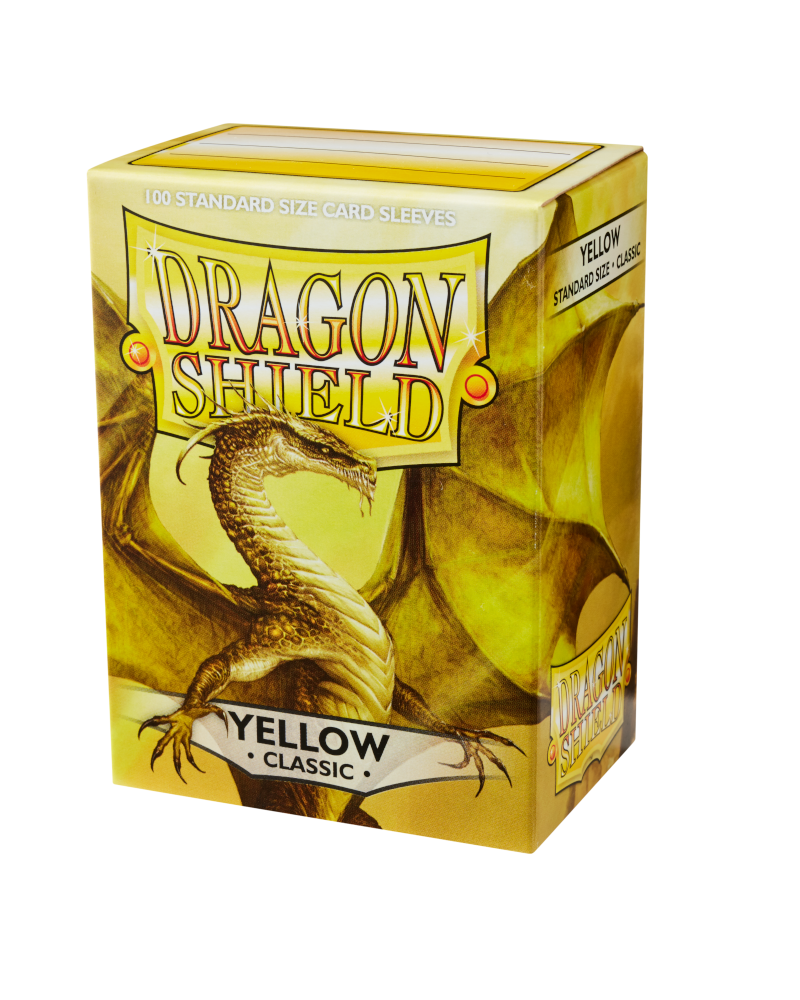 Bustine Protettive Dragon Shield - Yellow - Classic Sleeves - Standard Size