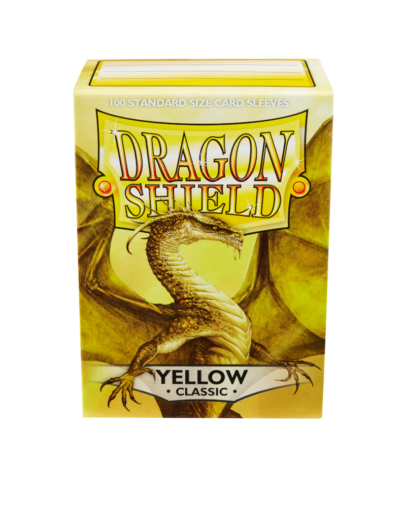 Bustine Protettive Dragon Shield - Yellow - Classic Sleeves - Standard Size