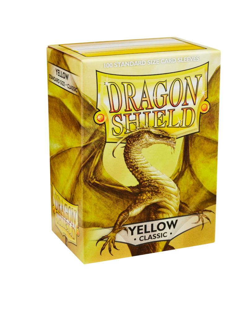 Bustine Protettive Dragon Shield - Yellow - Classic Sleeves - Standard Size