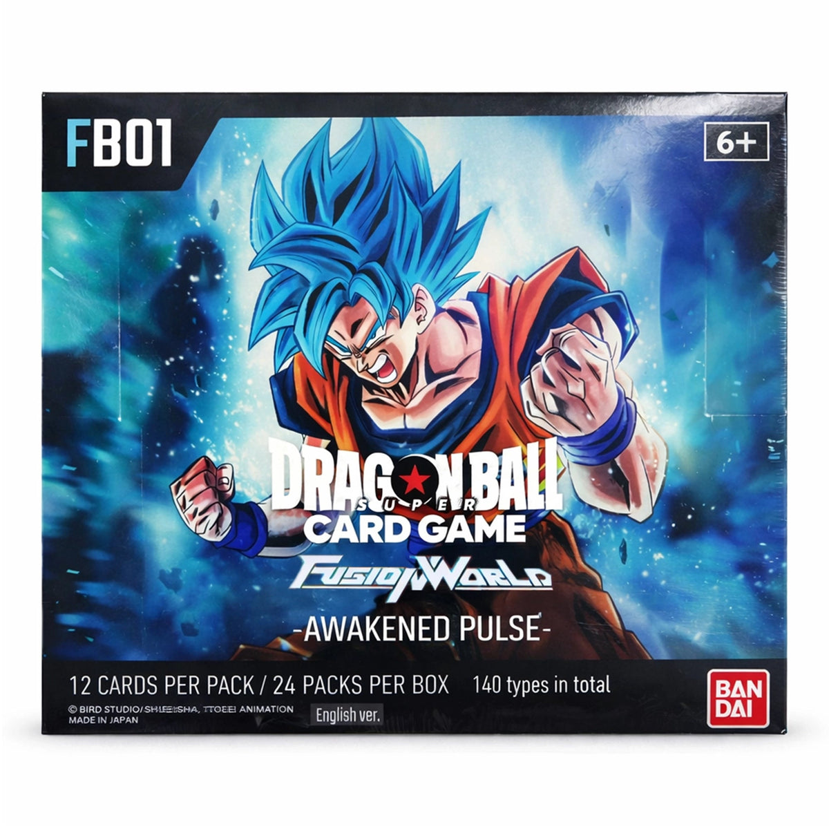 Dragon Ball Super Card Game Fusion World FB01 Awakened Pulse Booster Box ENG Immagine principale del prodotto