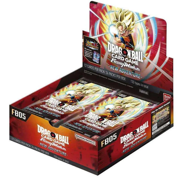Dragon Ball Super Card Game Fusion World - New Adventure - [FB-05] - Display da 24 Buste (ENG) Immagine principale del prodotto