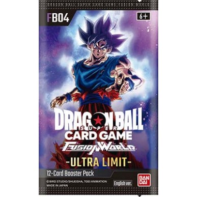 Dragon Ball Super Card Game Fusion World - Ultra Limit - [FB-04] - Display da 24 Buste (ENG)