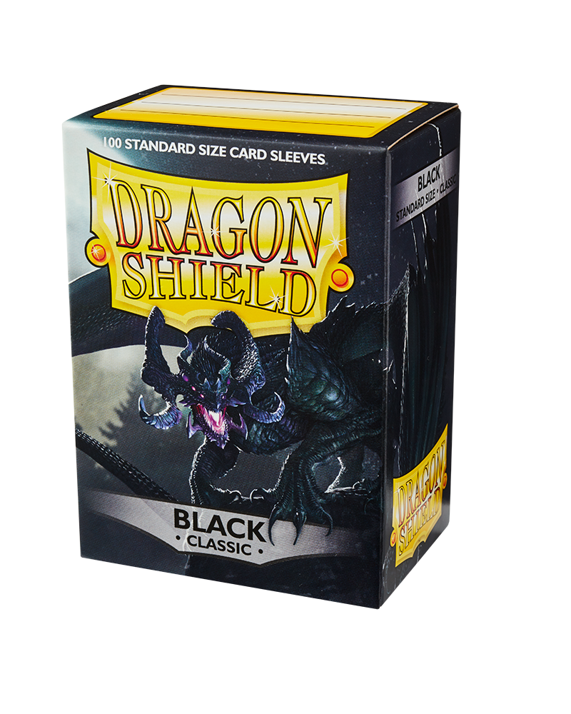Bustine Protettive Dragon Shield - Black - Classic Sleeves - Standard Size