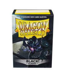 Bustine Protettive Dragon Shield - Black - Classic Sleeves - Standard Size