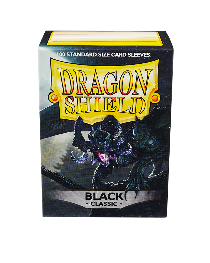 Bustine Protettive Dragon Shield - Black - Classic Sleeves - Standard Size