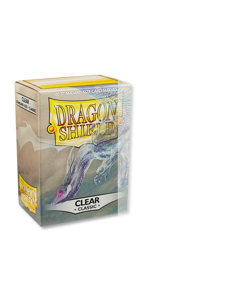 mint Bustine Protettive Dragon Shield - Clear - Classic Sleeves - Standard Size Immagine principale del prodotto