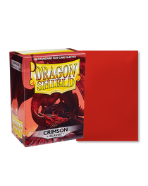 mint Bustine Protettive Dragon Shield - Crimson - Classic Sleeves - Standard Size