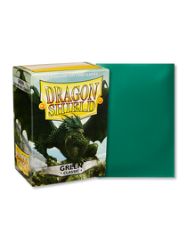 mint Bustine Protettive Dragon Shield - Green - Classic Sleeves - Standard Size