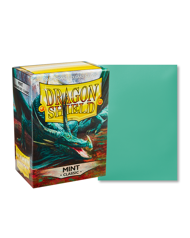 mint Bustine Protettive Dragon Shield - Mint - Classic Sleeves - Standard Size Immagine principale del prodotto