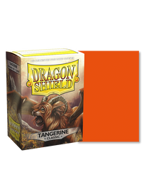 Bustine Protettive Dragon Shield - Tangerine - Classic Sleeves - Standard Size