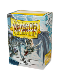 Bustine Protettive Dragon Shield - Silver - Classic Sleeves - Standard Size