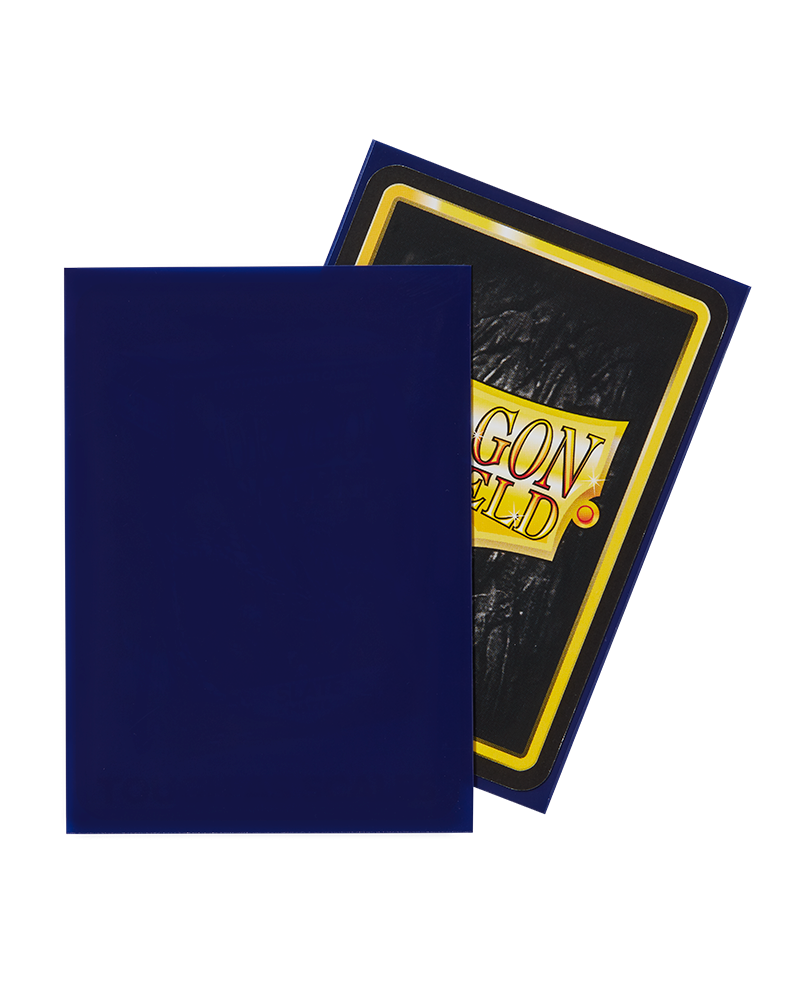 Bustine Protettive Lisce Dragon Shield Blu Notte - Standard Size Immagine secondaria del prodotto