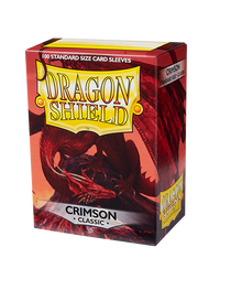mint Bustine Protettive Dragon Shield - Crimson - Classic Sleeves - Standard Size