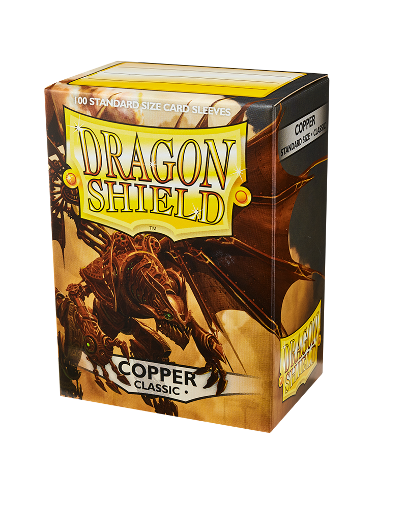 mint Bustine Protettive Dragon Shield - Copper - Classic Sleeves - Standard Size