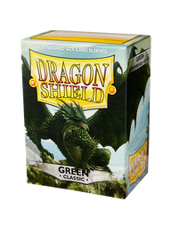 mint Bustine Protettive Dragon Shield - Green - Classic Sleeves - Standard Size