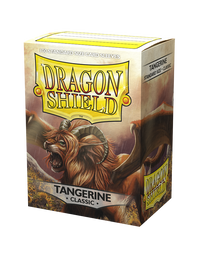 Bustine Protettive Dragon Shield - Tangerine - Classic Sleeves - Standard Size