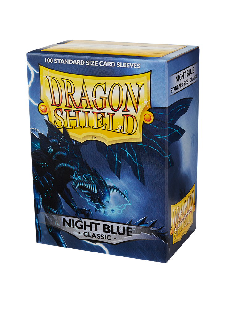 Bustine Protettive Dragon Shield - Night Blue - Classic Sleeves - Standard Size