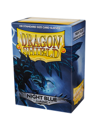 Bustine Protettive Dragon Shield - Night Blue - Classic Sleeves - Standard Size