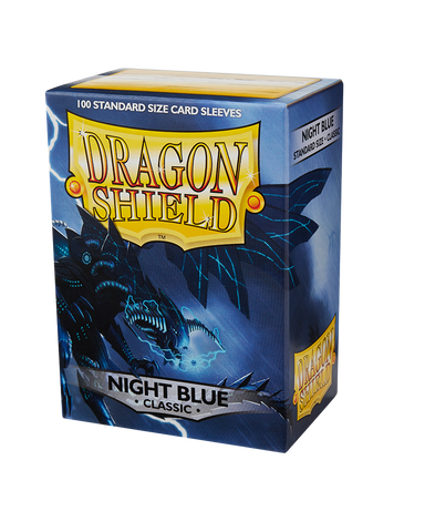 Bustine Protettive Dragon Shield - Night Blue - Classic Sleeves - Standard Size