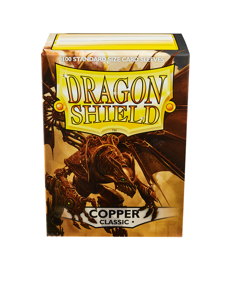 mint Bustine Protettive Dragon Shield - Copper - Classic Sleeves - Standard Size