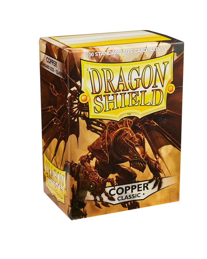 mint Bustine Protettive Dragon Shield - Copper - Classic Sleeves - Standard Size