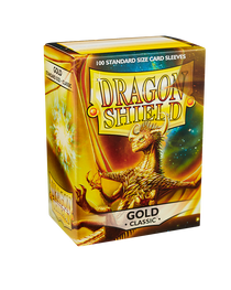 mint Bustine Protettive Dragon Shield - Gold - Classic Sleeves - Standard Size