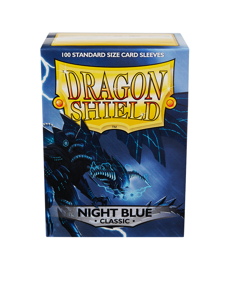 Bustine Protettive Dragon Shield - Night Blue - Classic Sleeves - Standard Size