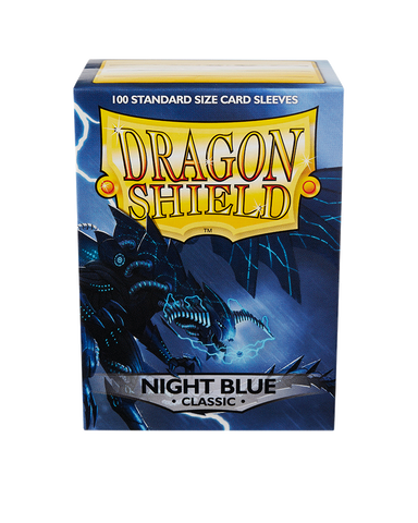 Bustine Protettive Dragon Shield - Night Blue - Classic Sleeves - Standard Size