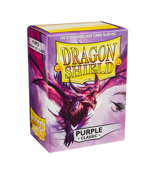Bustine Protettive Dragon Shield - Purple - Classic Sleeves - Standard Size