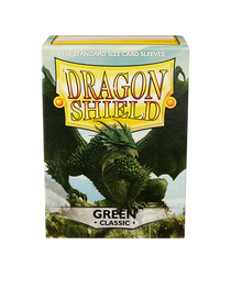 mint Bustine Protettive Dragon Shield - Green - Classic Sleeves - Standard Size