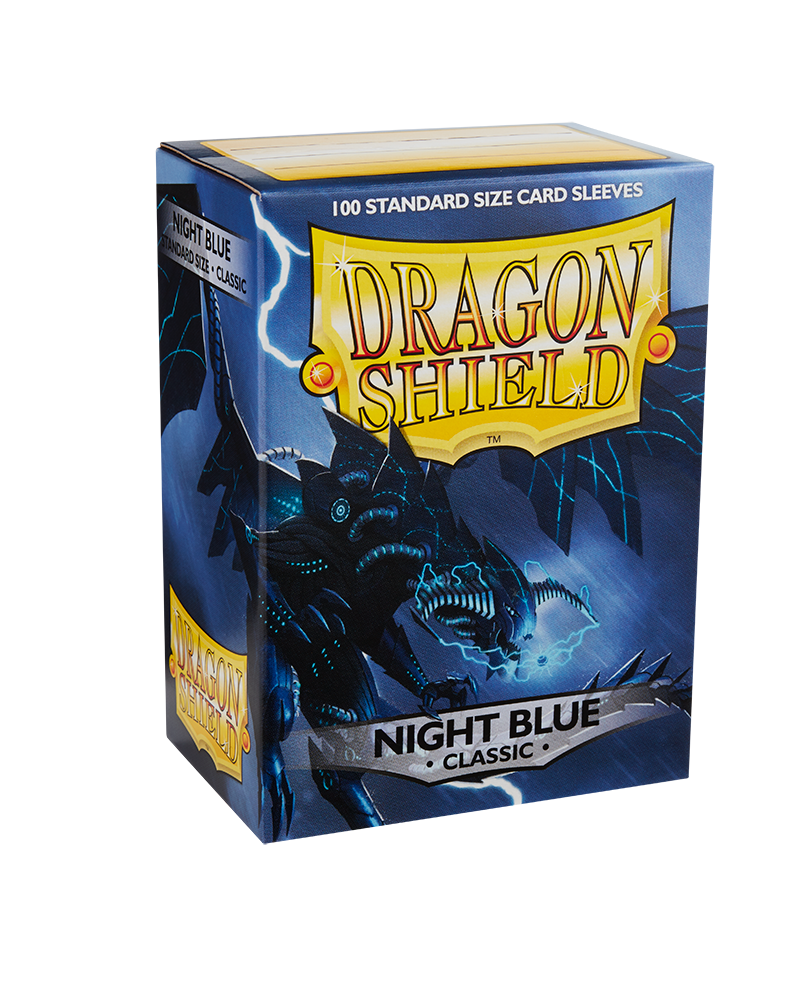 Bustine Protettive Dragon Shield - Night Blue - Classic Sleeves - Standard Size