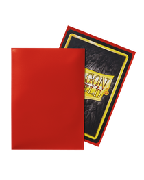 mint Bustine Protettive Dragon Shield - Crimson - Classic Sleeves - Standard Size