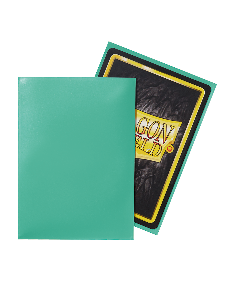 Bustine Protettive Lisce Dragon Shield Verde Menta - Standard Size Immagine secondaria del prodotto