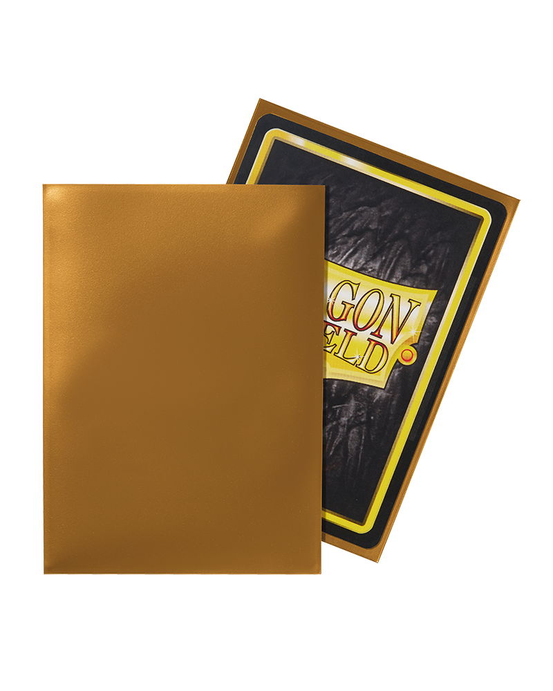 mint Bustine Protettive Dragon Shield - Gold - Classic Sleeves - Standard Size