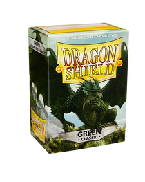 mint Bustine Protettive Dragon Shield - Green - Classic Sleeves - Standard Size
