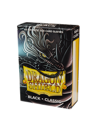 Bustine Protettive Dragon Shield - Black - Classic Sleeves - Japanese Size