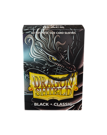 Bustine Protettive Dragon Shield - Black - Classic Sleeves - Japanese Size