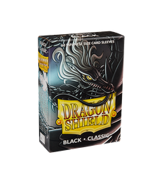 Bustine Protettive Dragon Shield - Black - Classic Sleeves - Japanese Size