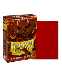 Bustine Protettive Dragon Shield - Crimson - Classic Sleeves - Japanese Size