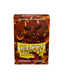 Bustine Protettive Dragon Shield - Crimson - Classic Sleeves - Japanese Size